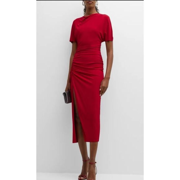 Jason Wu Collection ruched midi dress